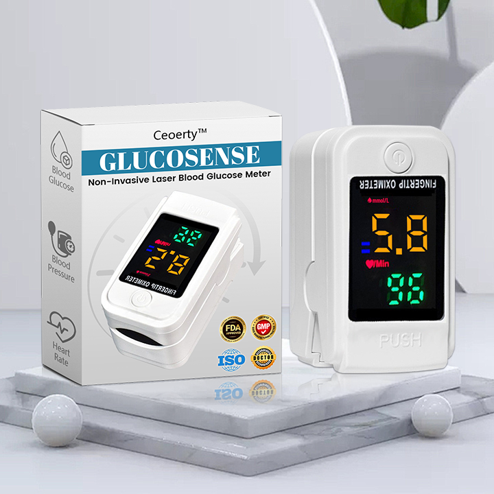 Ceoerty™ GlucoSense Non-Invasive Laser Blood Glucose Meter