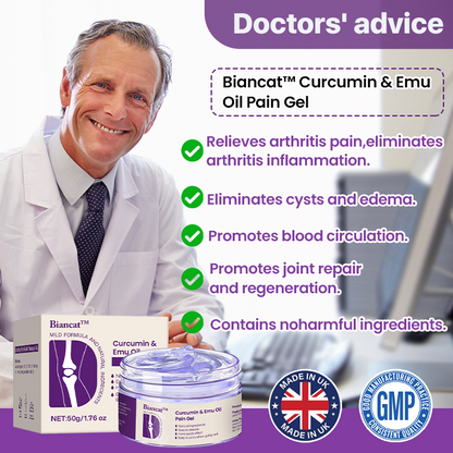 Biancat™ Curcumin & Emu Oil Pain Gel