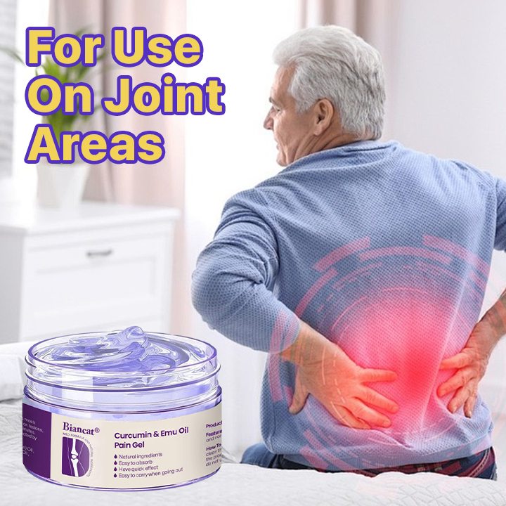 Biancat® Curcumin & Emu Oil Pain Gel – 🏥Backed by US Osteopathic Experts