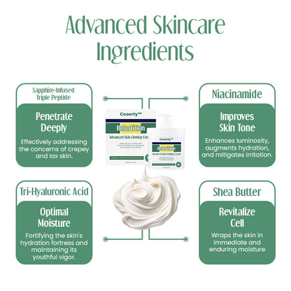 Ceoerty™ RelastiSkin Advanced Skin Firming Cream - 👨‍⚕️UK Dermatologist Approved - (Anti-wrinkle,  Advanced Skin Firming, Restore Skin Elasticity)