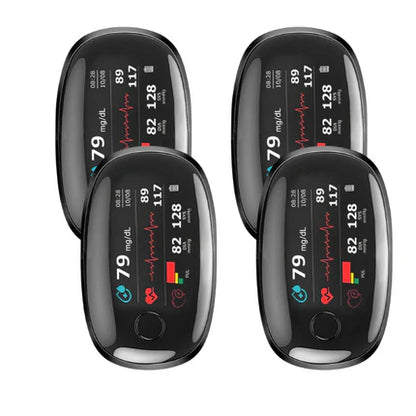 [Official Store] Bikenda® GlucoSense Laser Blood Glucose Monitoring Device ✅ Multi-Function Blood Sugar, Oxygen Saturation & Blood Pressure Measurement 👍🏻 99.9% Accuracy