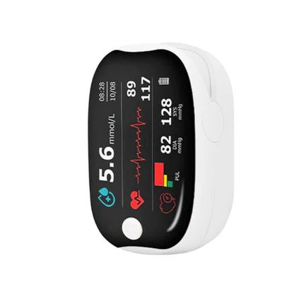 [Official Store] Bikenda® GlucoSense Laser Blood Glucose Monitoring Device ✅ Multi-Function Blood Sugar, Oxygen Saturation & Blood Pressure Measurement 👍🏻 99.9% Accuracy