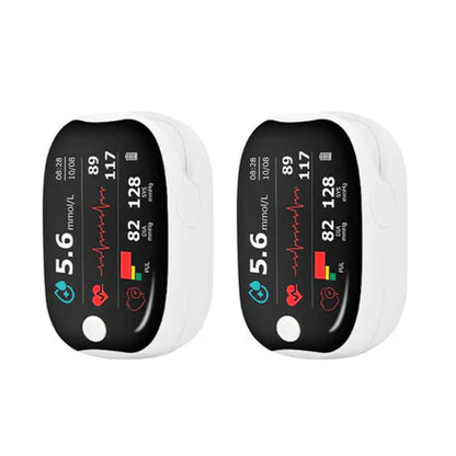 [Official Store] Bikenda® GlucoSense Laser Blood Glucose Monitoring Device ✅ Multi-Function Blood Sugar, Oxygen Saturation & Blood Pressure Measurement 👍🏻 99.9% Accuracy