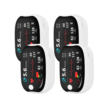 [Official Store] Bikenda® GlucoSense Laser Blood Glucose Monitoring Device ✅ Multi-Function Blood Sugar, Oxygen Saturation & Blood Pressure Measurement 👍🏻 99.9% Accuracy