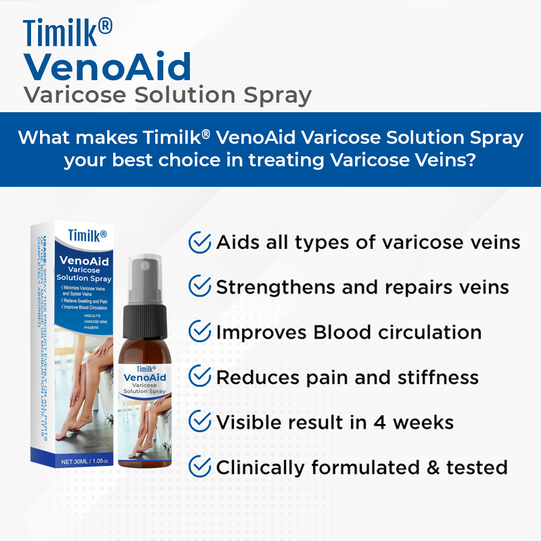 Timilk® VenoAid Varicose Solution Spray